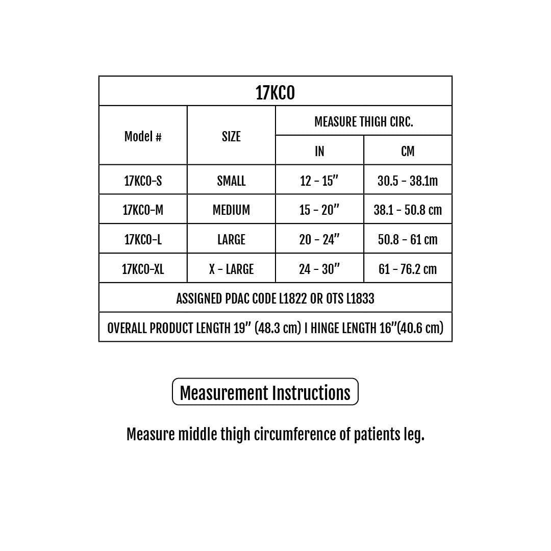 Sizing Chart
