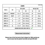 Sizing Chart