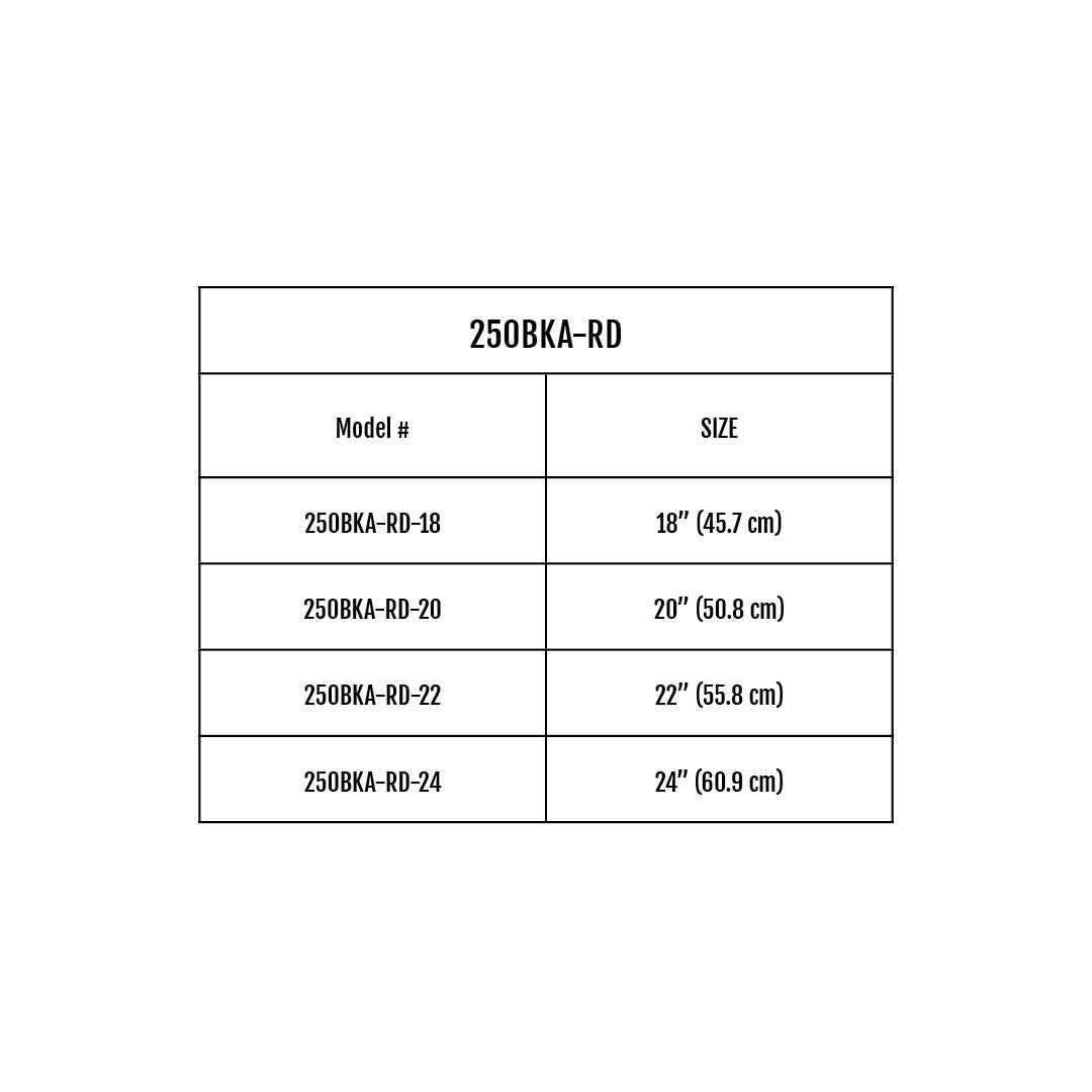 Sizing Chart