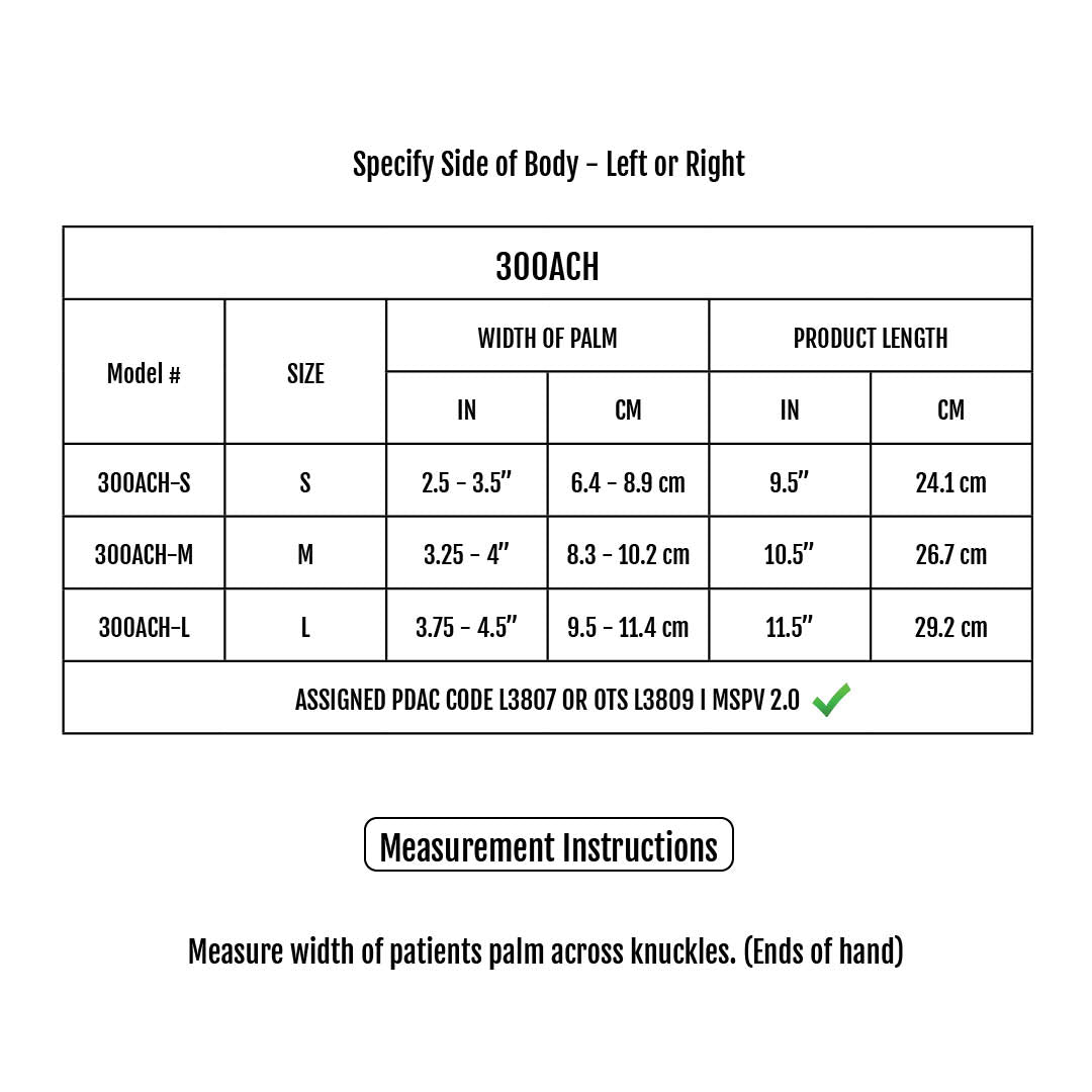 Sizing Chart