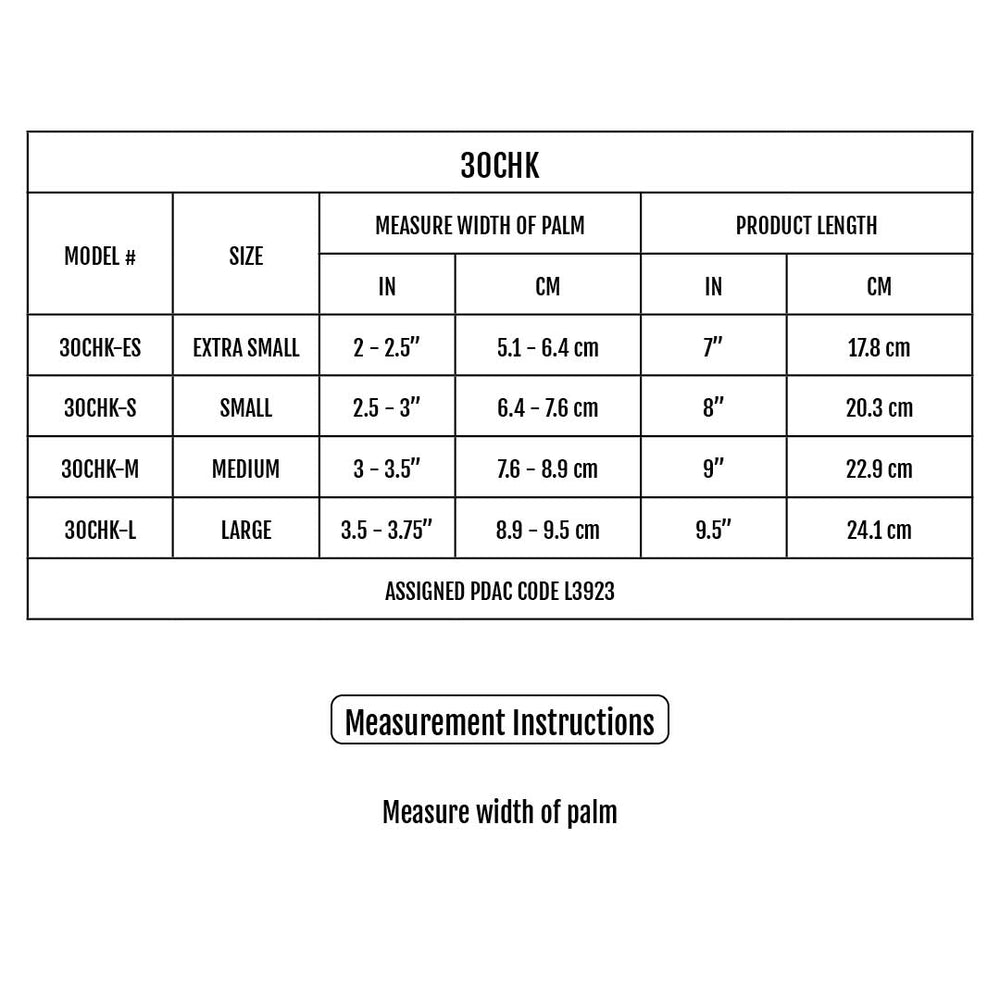 Sizing Chart