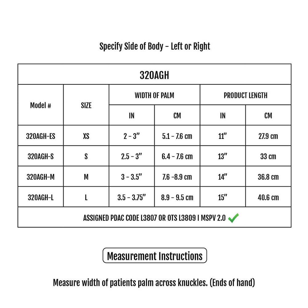 Sizing Chart