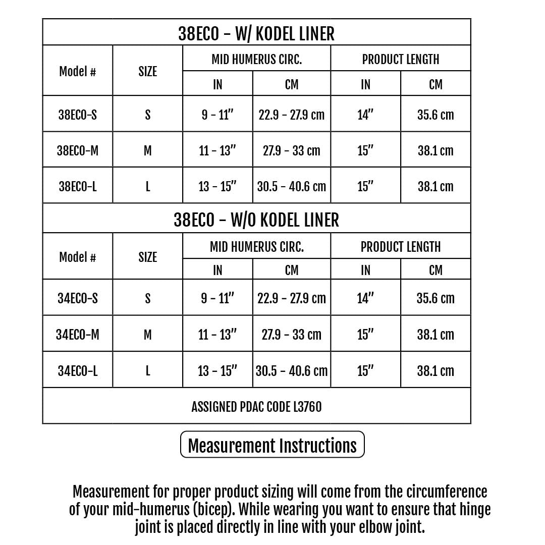 Sizing Chart