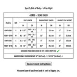 Sizing Chart
