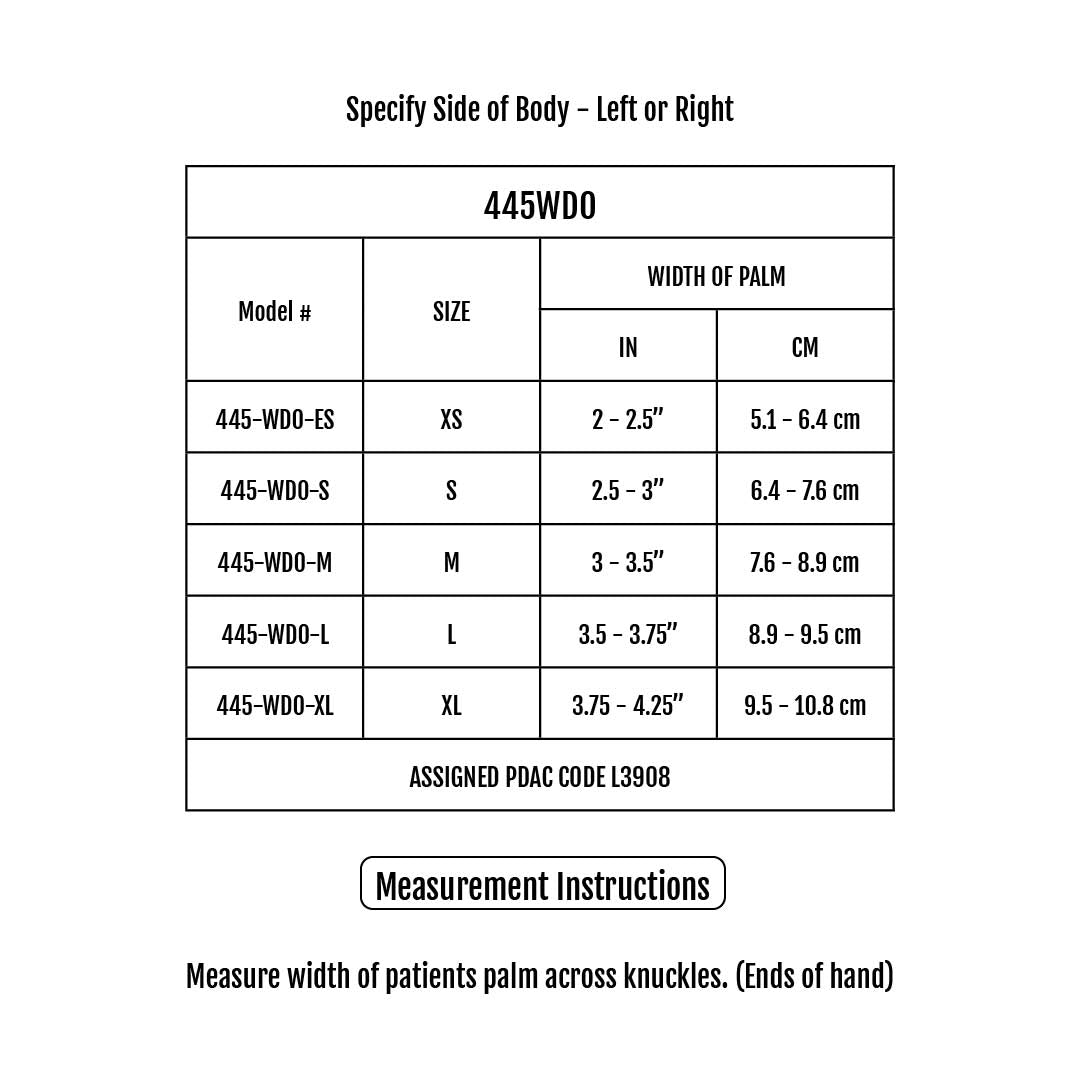 Sizing Chart