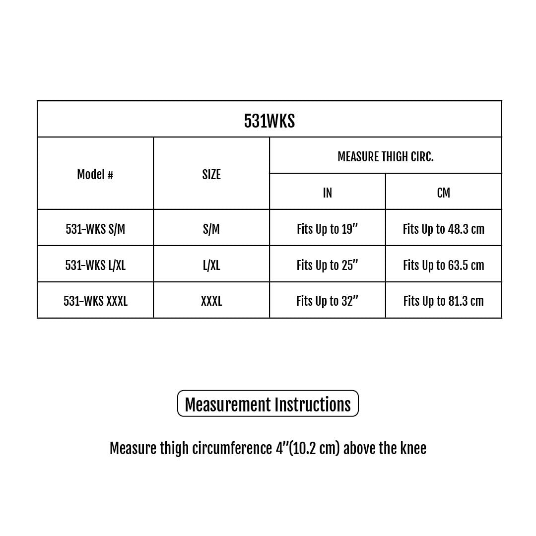 Sizing Chart