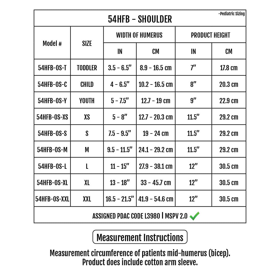 Sizing Chart