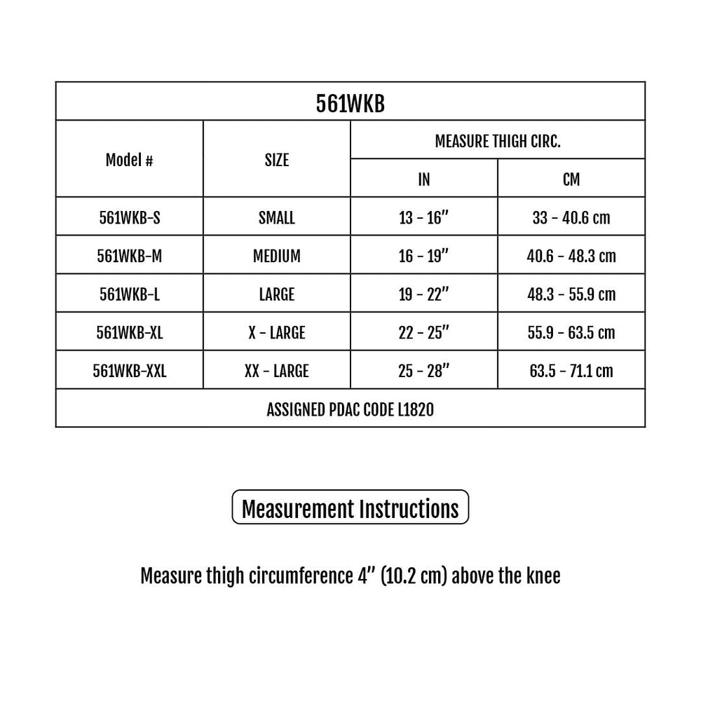 Sizing Chart