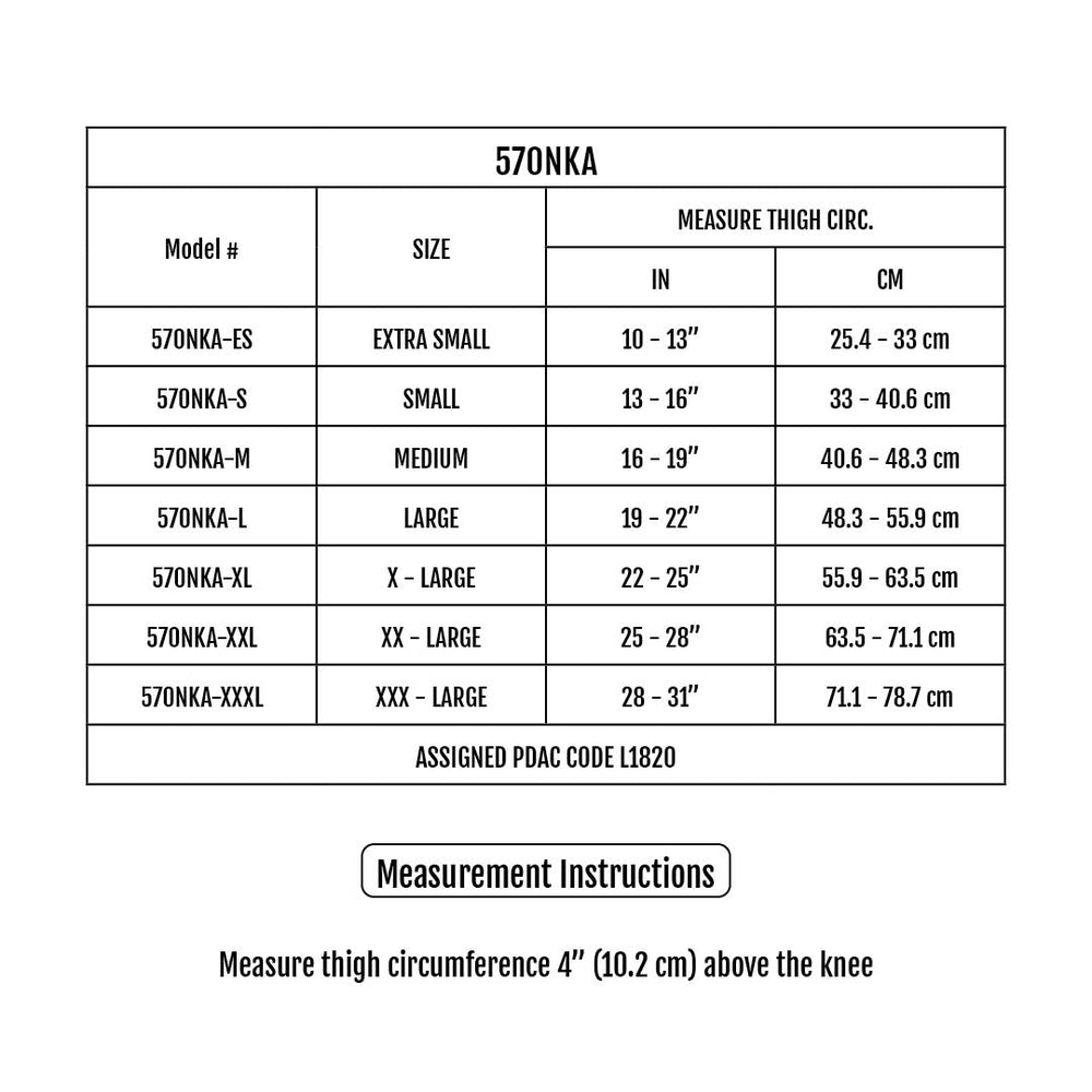 Sizing Chart
