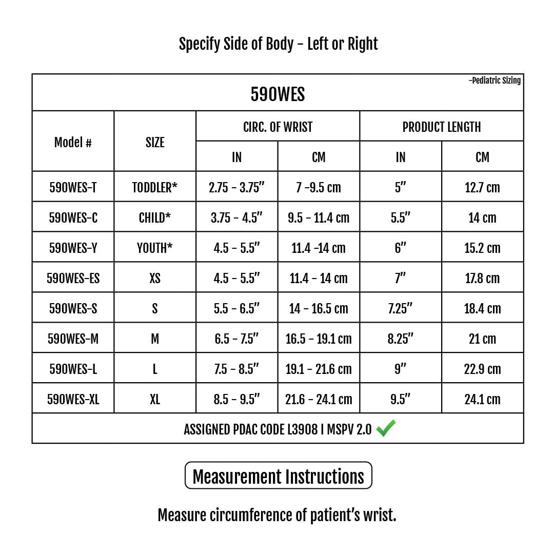 Sizing Chart
