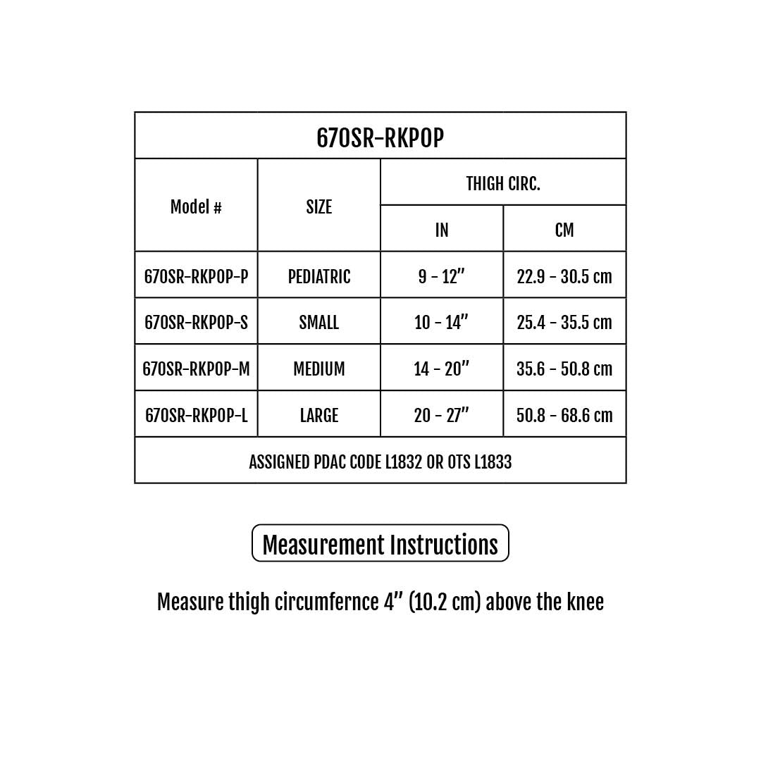 Sizing Chart