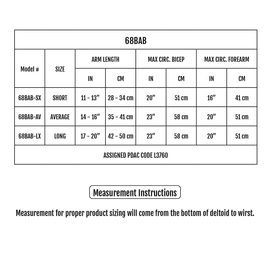 Sizing Chart