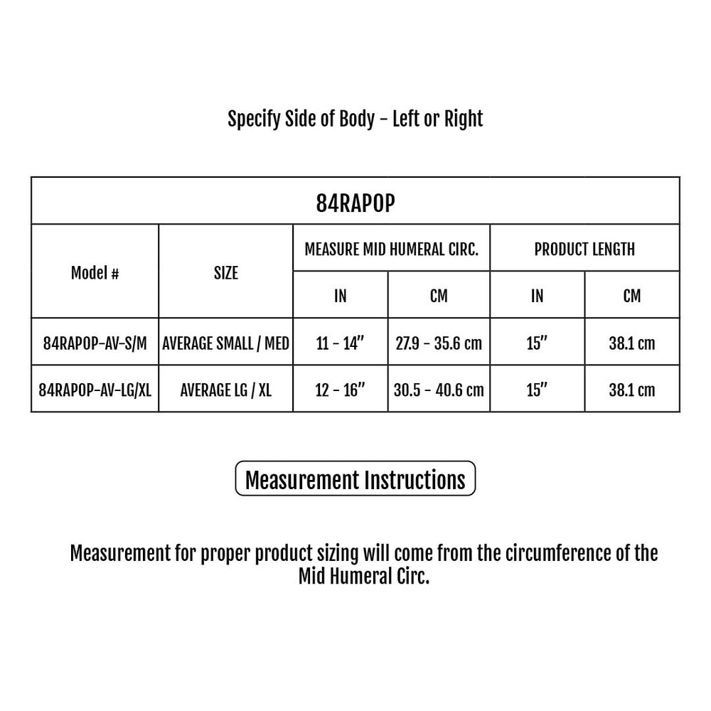 Sizing Chart