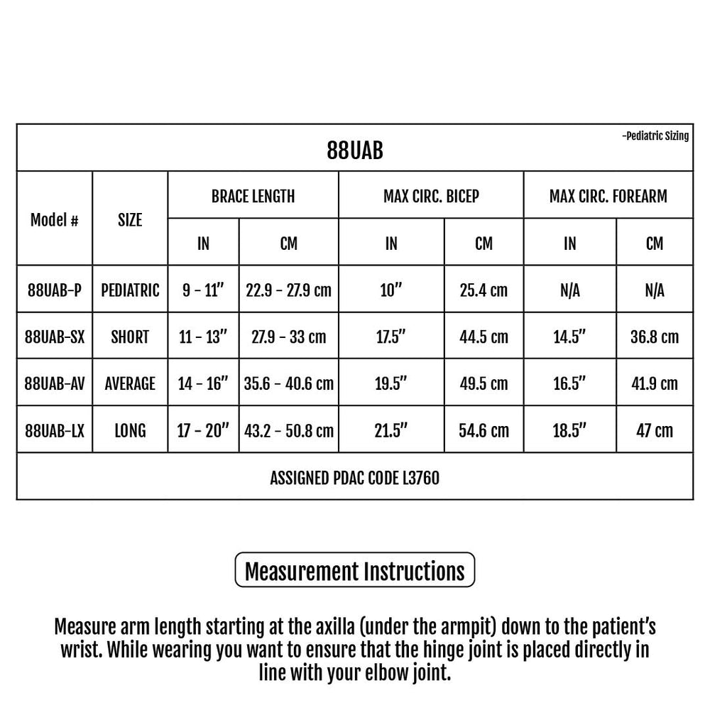 Sizing Chart