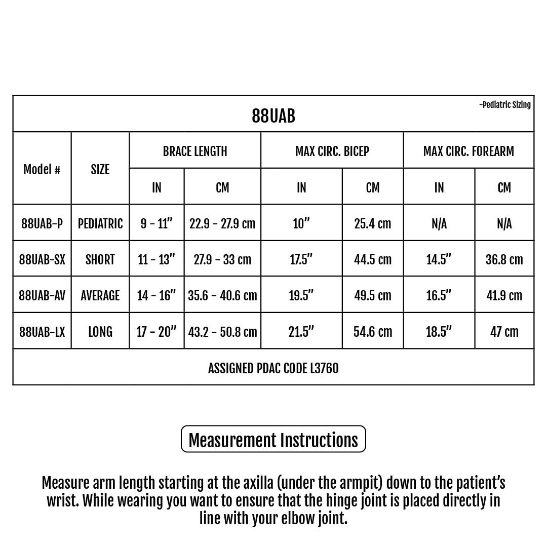 Sizing Chart