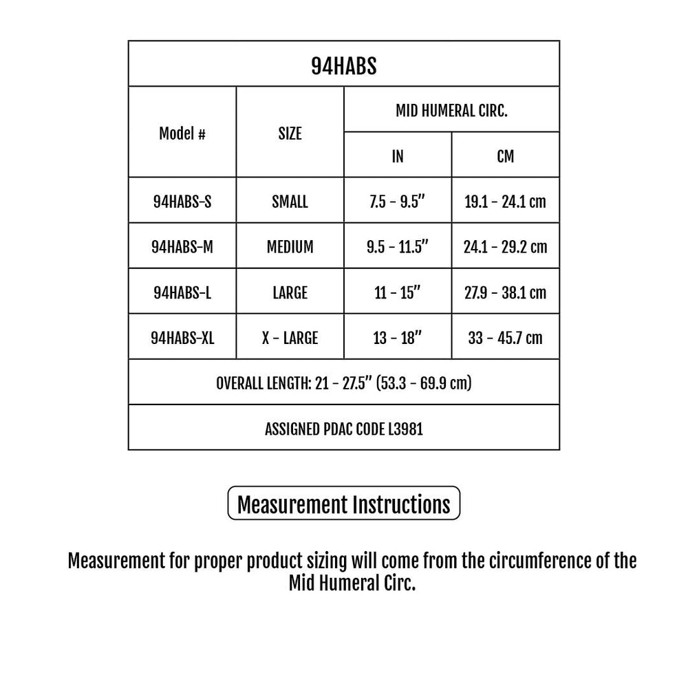 Sizing Chart