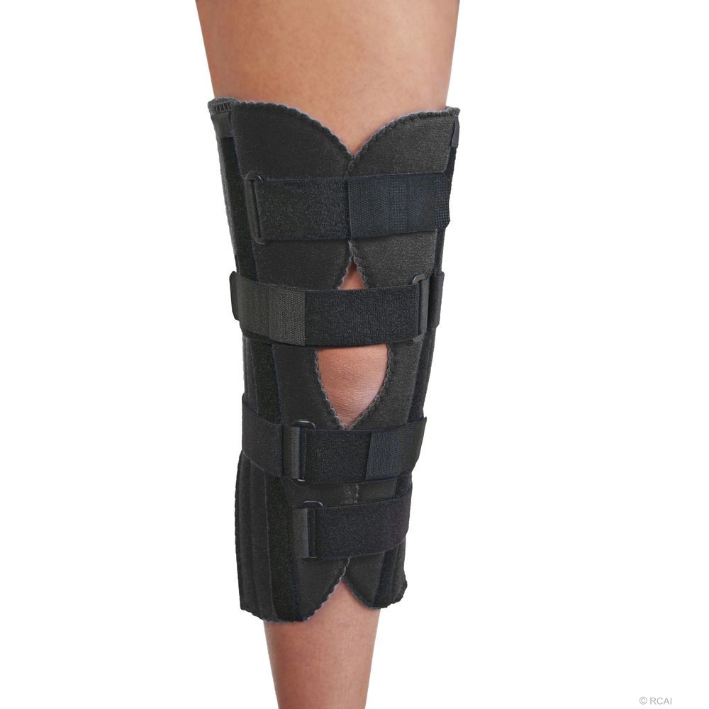 Best Fitting Knee Immobilizer | Moisture Wicking | Medical Grade USA ...