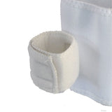 White soft fabric infant shoulder immobilizer strap with Velcro closure, made in the USA, best orthopedic braces by RCAI for .