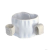 White padded infant shoulder immobilizer with soft adjustable straps, made in the USA, RCAI, B2B orthopedics wholesale, best .
